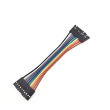 Jumper 10 Pin 10cm Dişi- Dişi Dupont Kablo