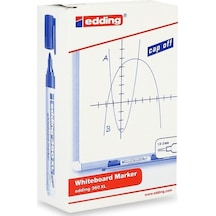 Edding 360 Beyaz Tahta Kalemi Cap Off Siyah 10 Lu