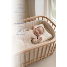 Babyjem Muslin Bebek Uyku Yastığı Ekru