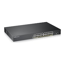 24-port 10/100/1000 Gigabit Poe Switch Smartmanaged Rack Mount 24 Poe + Port 170 Watt