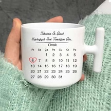 Kişiye Özel Tarihli Latte Fincanı