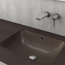 Bocchi Scala Tezgah Altı Lavabo 55 CM Mat Kahverengi 1006-025-012