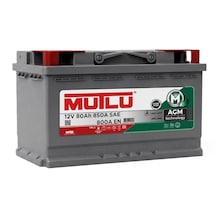 Mutlu Agm Start-stop 12v 80ah 460 A En Akü