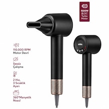 Gri Bldc Turbo Motor Saç Kurutma - Şekil Makinesi 1500w 3-kdm.hız 4-kdm.ısıayar Sıcak-ılık-hafif-soğ