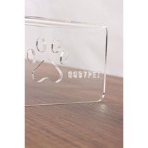 Kedi ve Köpek Dekoratif Seramik Pleksi Mama & Su Kabı