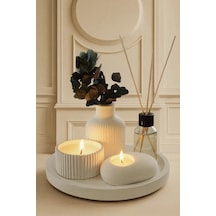 Special Dekoratif 5 Li Tealight Mum Hediyemizdir. Bitkiler Dahil Değildir Beyaz - 808385754 Beyaz