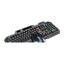 Mey İthalat Gaming Klavyesi Led Aydınlatmalı Mekanik Hisli Renkli 74682914