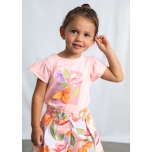 Mayoral Kız Çocuk T-shirt 3007 Somon