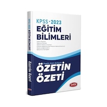 KPSS 2023 Eğitim Bilimleri- Data Yayınları KPSS 2023 Eğitim Bilimleri- Data Yayınları
