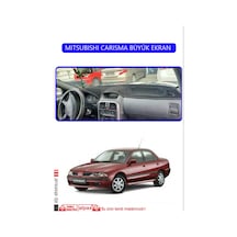 Mıtsubıshı Carısma Büyük Ekran Torpido Koruma Halısı Mavi Kenar