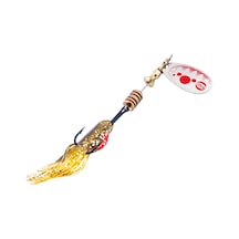 Alabalık Turna Döner Olta Kaşık - Ilba Bubble Yem 390112 - Gümüş/kırmızı - No:2