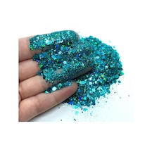 Lexroo Chunky Glitter 4gr Holografik Reçine Tırnak Makyaj Glitter