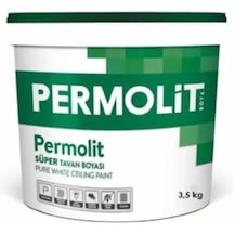 Permolit Süper Tavan Boyası 3,5 Kg Beyaz