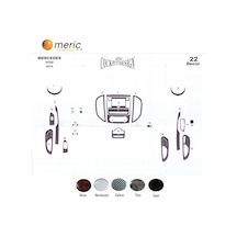 Meriç® Mercedes Vito Ön Torpido Kaplama 18 Parça 2015-› (530158322)