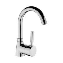 Vilas Madrid Mix Kuğu Lavabo Bataryası Pirinç Krom