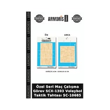 Özel Seri Maç Çalışma Görev Scx-1303 Voleybol Taktik Tahtası Sc-10685 Çok Renkli