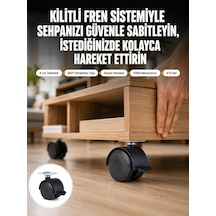 Plentifulsehpa Ve Restoran Arabası İçin Kilitli Ayak 4 Lü Diğer