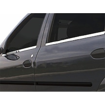 S-Dizayn  Dacia Logan Mcv 1 Cam Çıtası 4 Prç  Krom 2005-2013