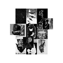 A5 Gothic Grunge Gotik Punk Poster Duvar Kağıdı Seti Asi Estetik Duvar Kolajı Afiş Seti