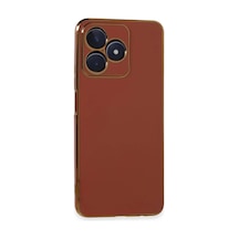Realme C53 Uyumlu Kılıf Volet Silikon - Kırmızı