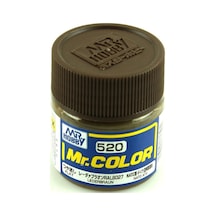 10 Ml. Lederbraun Mr.color Serisi Maket Boyası, Mr.hobby C520 Standart