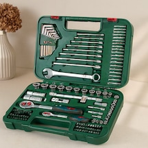 132 Parça 1/2 İnç & 1/4 İnç Lokma Takımı - Cırcır, Alyan, Bits Ve Uzatma Uçları