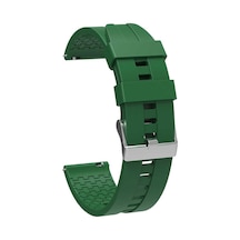 Kilifone - Samsung Uyumlu Watch Active 2 44mm - Kordon 20mm Silikon Kordon Krd-23