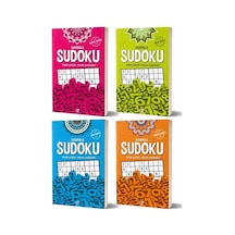 Mandala Sudoku Seti 4 Kitap (Kolay - Orta - Zor - Profesyonel)