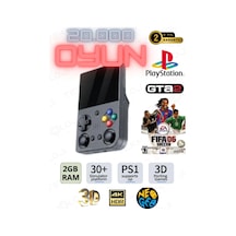 El Atarisi 3.5 Ultrahd Ekran Gamepad Retro Atari Psp/ps1/neogeo Fıfa Gta 20.000 Games Oyun Konsolu