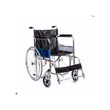 Medikaltec Comfort Plus Bz809 Derili Nikelaj Kaplı Standart Tekerlekli Sandalye