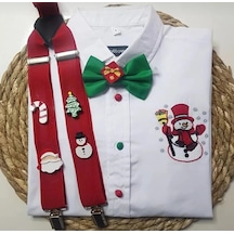 Coolpartyshop Askı Papyon Pantolon Kırmızı