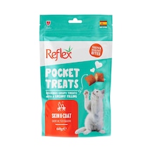 Pocket Treats Skin And Coat Kedi Ödülü 60 Gr