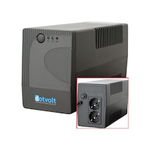 DOTVOLT (VOLT-LN-850VA) 850VA LED AUTO RESTART LINEINTERACTIVE GÜÇ KAYNAĞI-UPS (1x12V 9AH-15 DAKİKA)