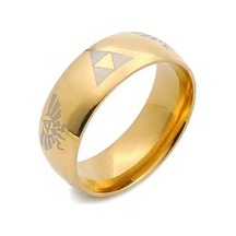 Soulader Kadın İki Parça Altın Kaplama Aşk Yüzük Seti Modelleri Sarı