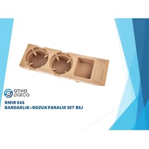 Bmw E46 Bardaklık Bozuk Paralık Set Bej 51168217955 (492895067)