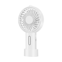 Mini El Tipi Vantilatör, 3 Hız Ayarlanabilir Açılı, Taşınabilir El Akrilonitril Bütadien Stiren