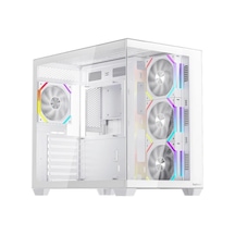 1st Player Bv7 Beyaz Ack 750w 80+ Bronze Argb 4x12cm Fan Panoramik Temperli Cam Usb 3.0 Atx Kasa Arz