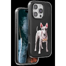 Apple iPhone Uyumlu 16 Pro Perma Desenli Kapak - Siyah Bz8683140763916