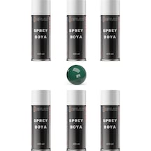 6 Adet Ral 6016 Türk Yeşili Sprey Boya 400 Ml.