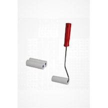 Sünger Rulo Fırça 10 Cm + 2 Yedek 10Cm
