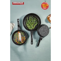 Kahramanlar Helegra 3 Lü Döküm Tava Seti