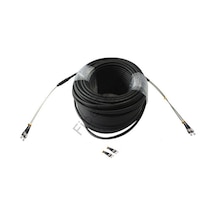 Fibre Fiber Optik Breakout Patch Cord Kablo SM ST-ST 200 M
