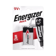 Energizer 9V1 Max 6LR61 Blister 9V Pil