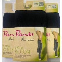 Penti Natural Extra Koton Çorap 3'lü Yeni Sezon 001