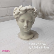 Yy0965 Helen Büst Saksı Silikon Kalıp