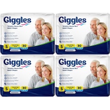 Giggles Hasta Bezi Yetişkin Bel Bantlı Tekstil Yüzey S 120 Adet S