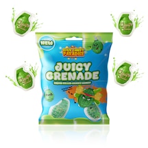 Candy Paradise Juicy Grenade Sour Liquid Filled Gummy 72g