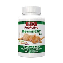 Bio Petactive Dermacat Kediler için Sarımsaklı Maya Tableti 150'li