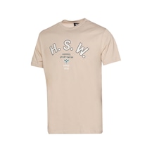 Hummel Hayes Kısa Kollu Tişört 912100-9033 Bej
