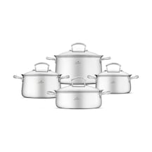 Jumbo 500.01.01.2370 Flame 4 Parça Tencere Seti